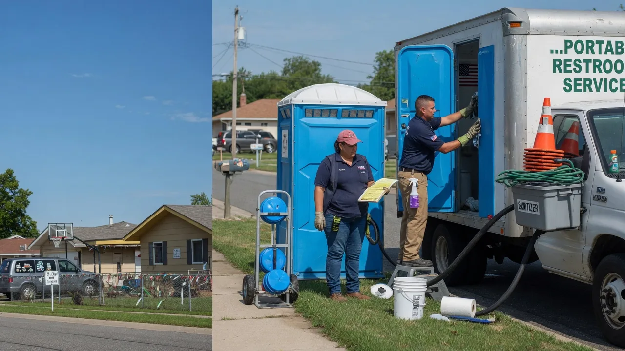 Portable Toilet Rental in Divernon, IL near me